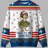 Talk to Me Goose Ugly Christmas Sweater 2