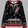 Terrifying Krampus Christmas Ugly Sweater 3