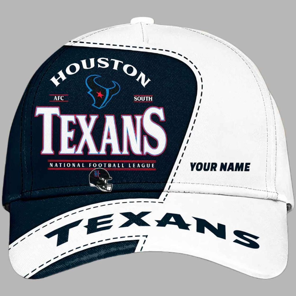 Texans Personalized Printed Cap 2