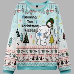 The Cheeky Christmas Snowman Christmas Ugly Sweater