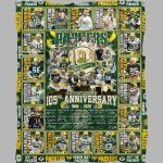 The Packers 105th Anniversary 1920-2025 Blanket