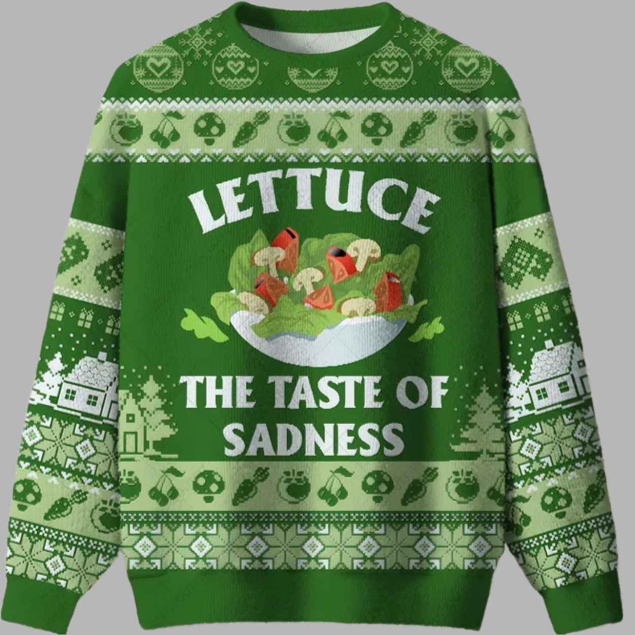 The Taste Of Sadness Ugly Christmas Sweater 1 The Taste Of Sadness Ugly Christmas Sweater 1
