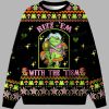 Tism Rizz Frog Ugly Christmas Sweater 2