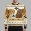 Two Cats Talking Meme Christmas Ugly Sweater 3 Two Cats Talking Meme Christmas Ugly Sweater 2