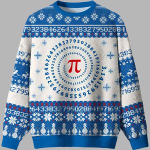 PI Math Ugly Christmas Sweater