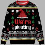 We’re Pivoting Ugly Christmas Sweater