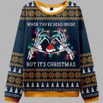 When You're Dead Inside But It's Christmas Ugly Sweater