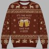 Wonderful Time For a Beer Christmas Ugly Sweater 2