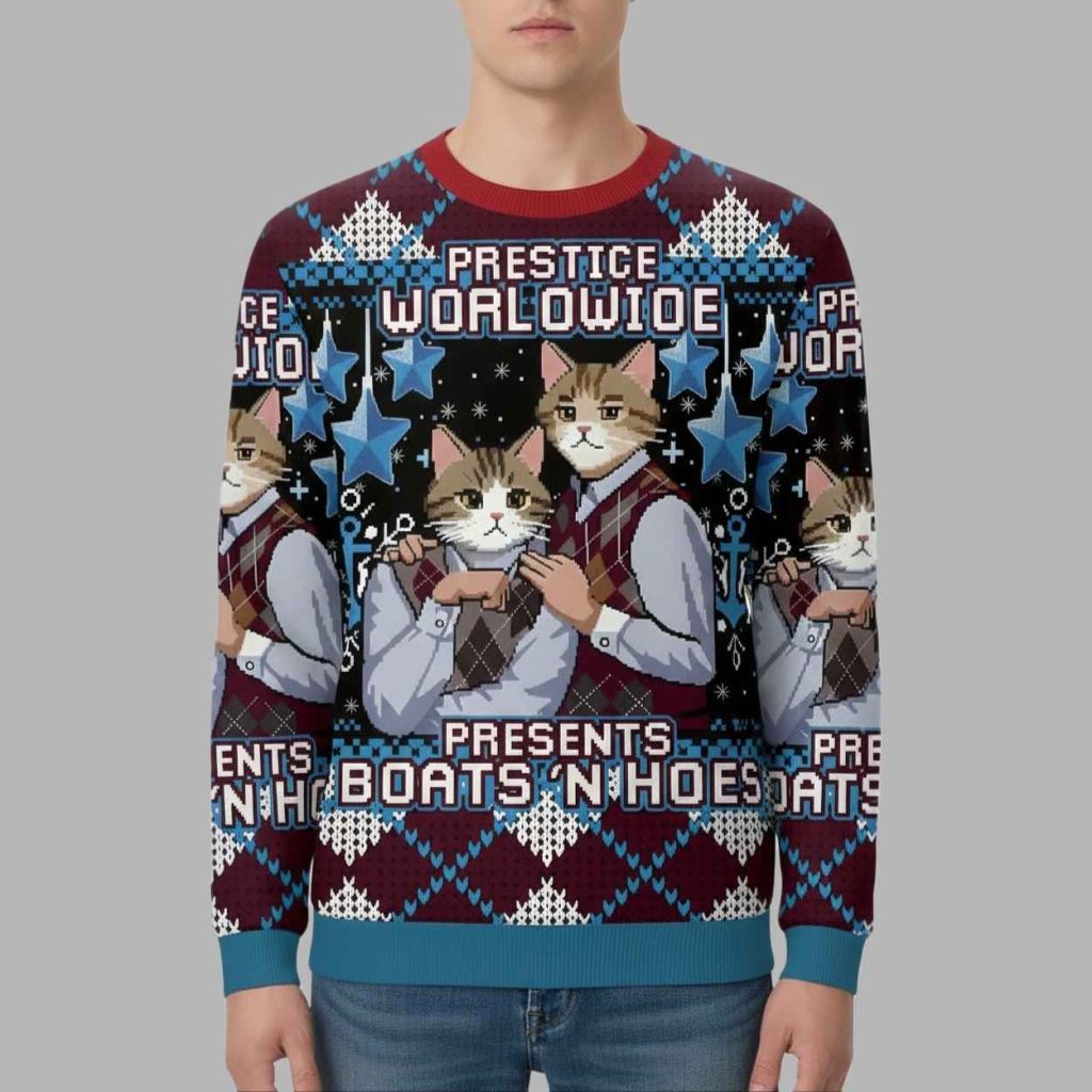 Worldwide Funny Christmas Ugly Sweater 1