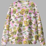 Yellow Canned Pickles Ugly Christmas Sweater