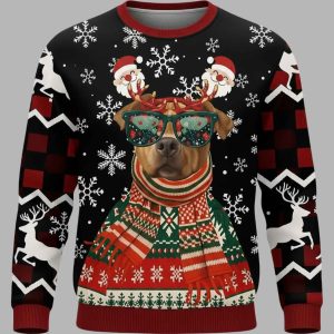Dog Christmas Christmas Ugly Sweater 1