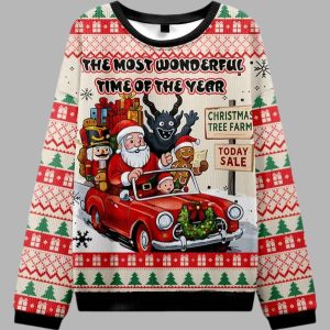 The Most Wonderful Time Of The Year Christmas Ugly Sweater 1