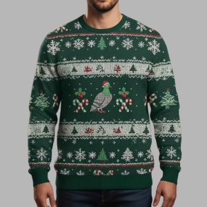 Pidgeon Christmas Ugly Sweater 1