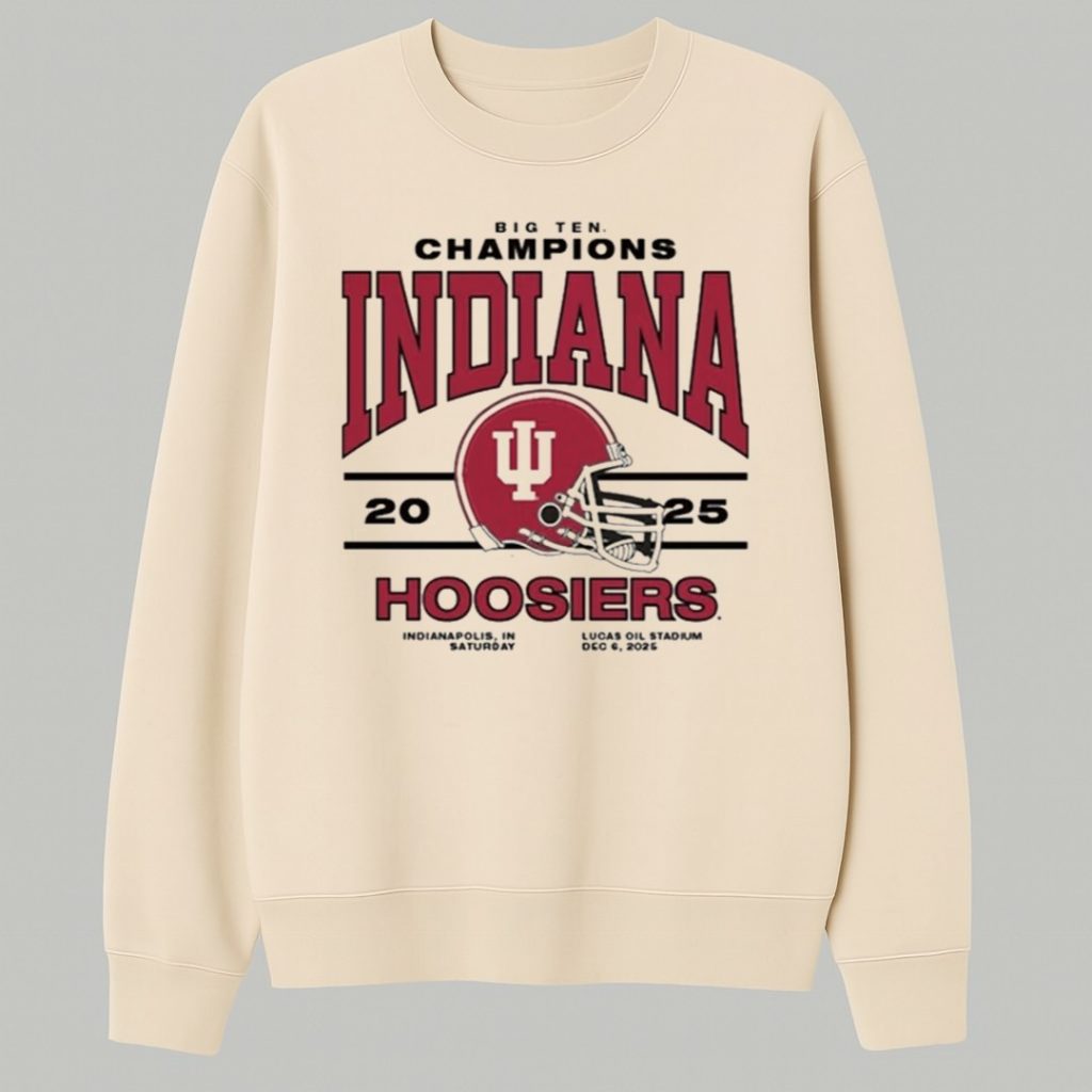 2025 Hoosiers Big Ten Champions Shirt 2