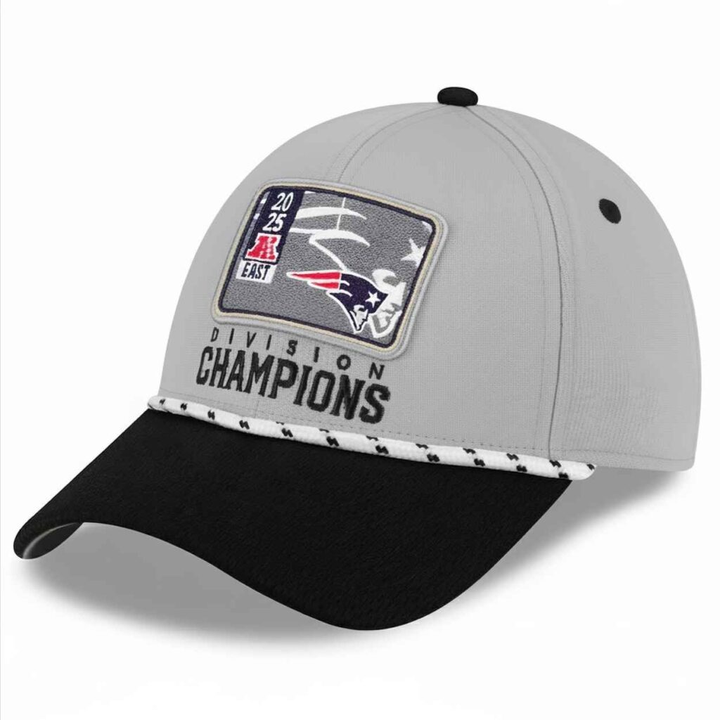 2025 Patriots AFC East Division Hat 1