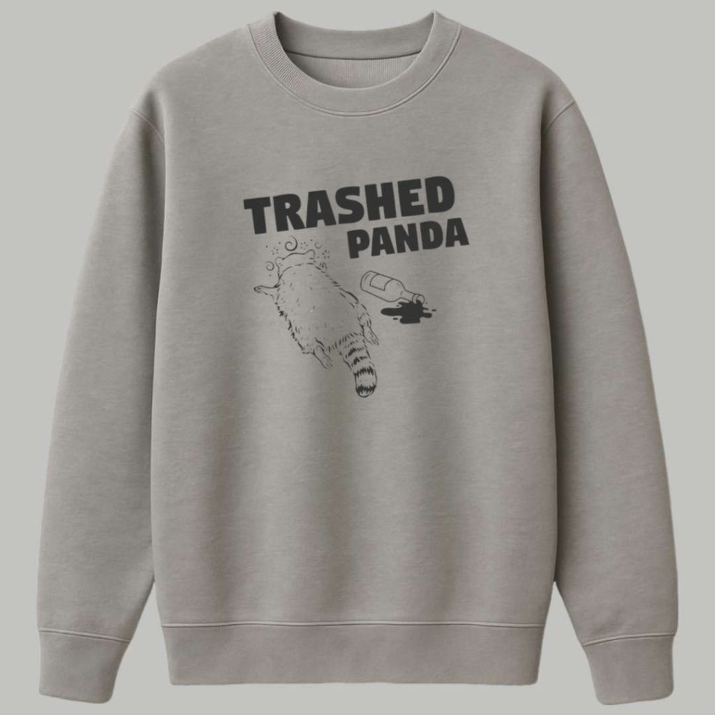Ashland Drunk Trashed Panda Shirt 3