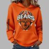 Bears Football Waffle Hoodie 2