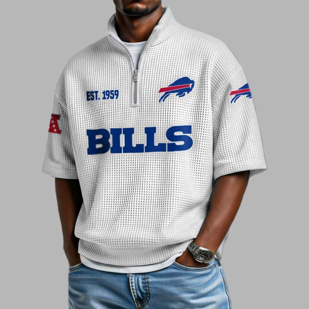 Bills EST 1959 Quarter Zip Shirt 3