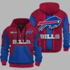 Bills Personalization 3D Half zip Hoodie 1