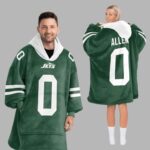 Braelon Allen New York Football Unisex Blanket Hoodie