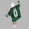 Braelon Allen New York Football Unisex Blanket Hoodie 5 Braelon Allen New York Football Unisex Blanket Hoodie 3