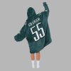 Brandon Graham 55 Philadelphia Football Unisex Blanket Hoodie 5 Brandon Graham 55 Philadelphia Football Unisex Blanket Hoodie 3