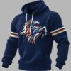 Broncos Football Waffle Hoodie 2
