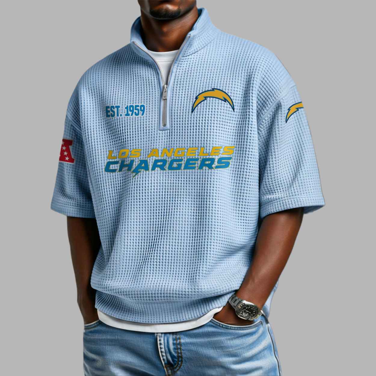 Chargers EST 1959 Quarter Zip Shirt 1 Chargers EST 1959 Quarter Zip Shirt 1