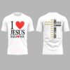 Chargers I Love Jesus Shirt 1