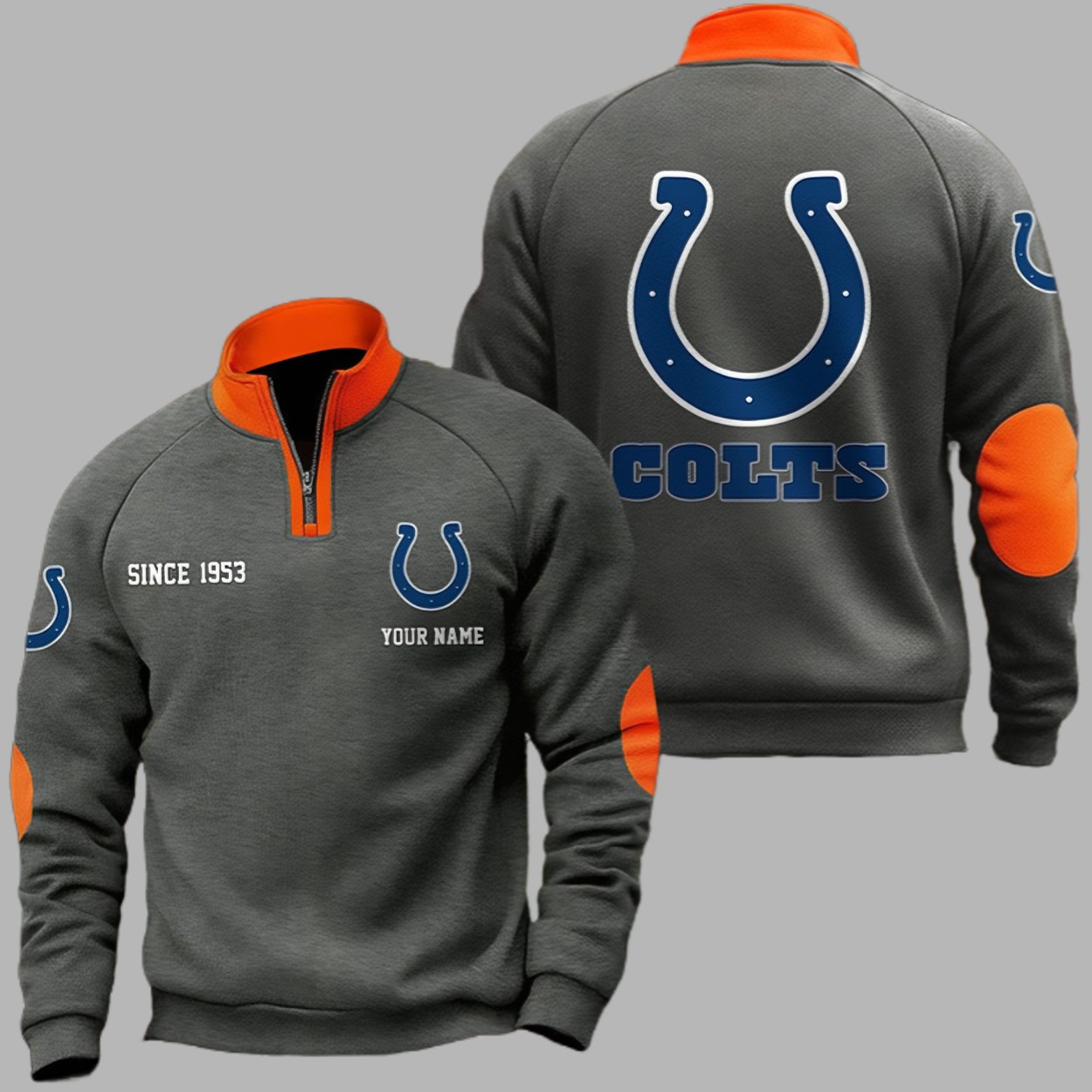 Colts Since 1953 Quarter Collared Sweatshirt 2 Colts Since 1953 Quarter Collared Sweatshirt 2