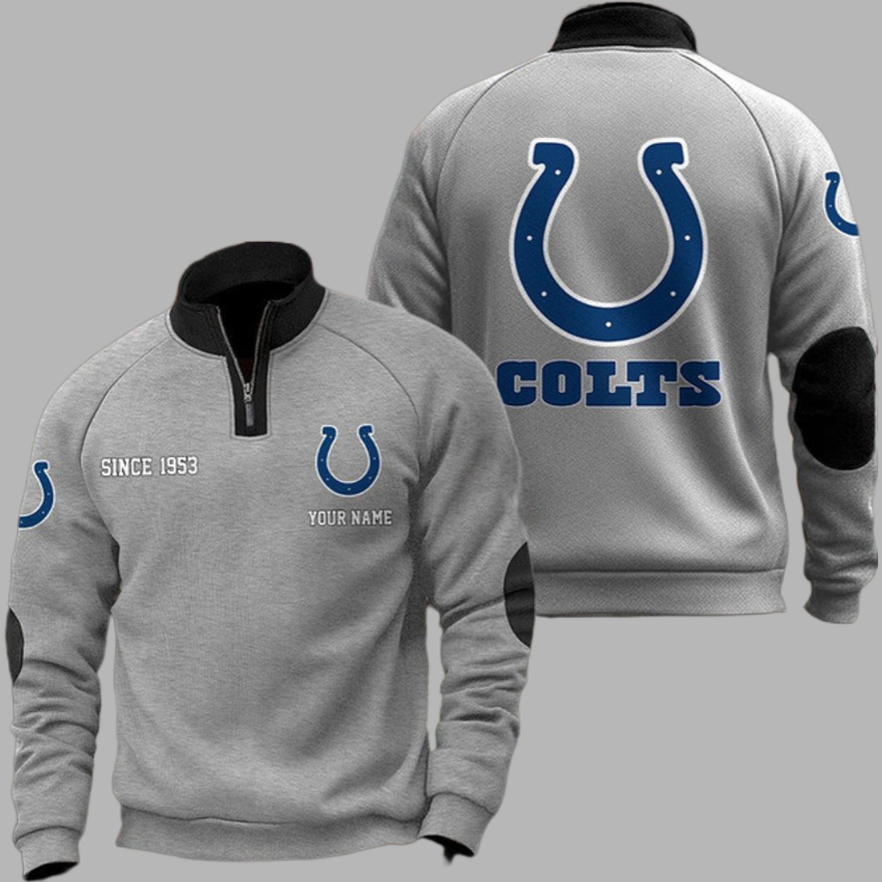 Colts Since 1953 Quarter Collared Sweatshirt 3 Colts Since 1953 Quarter Collared Sweatshirt 3