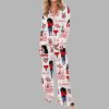 Delta Sigma Theta DST Silky Satin Pajama Set 2