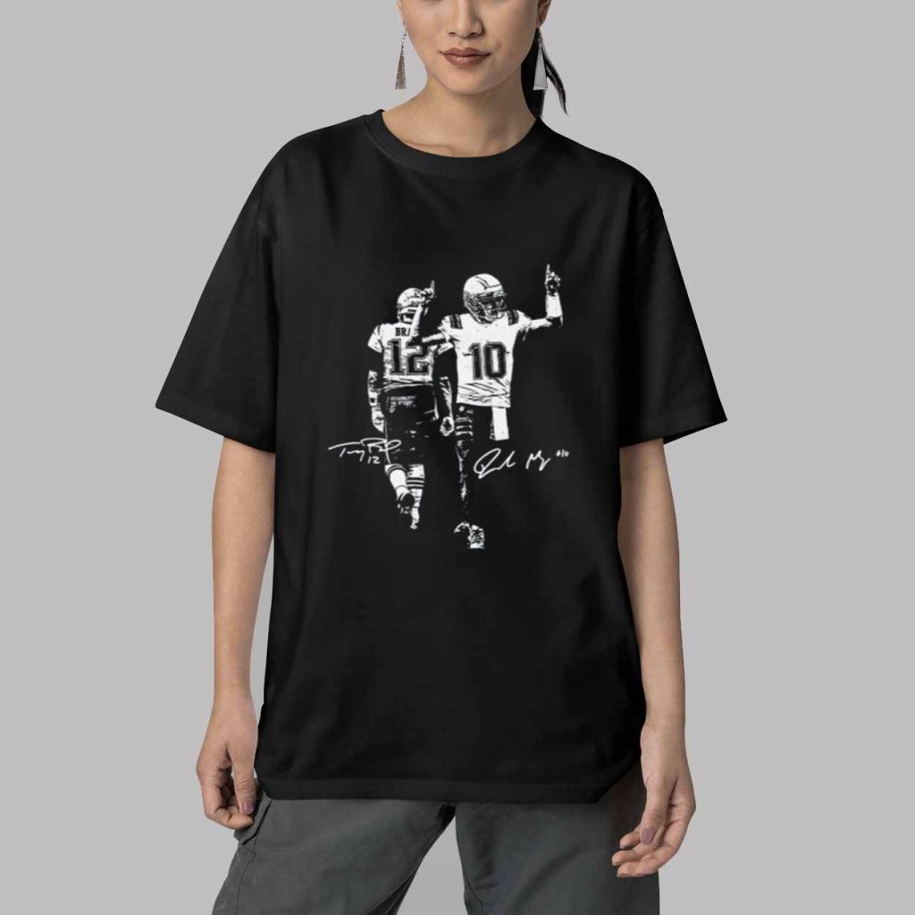 Drake Maye And Tom Signature 2025 Shirt 5 Drake Maye And Tom Signature 2025 Shirt 5