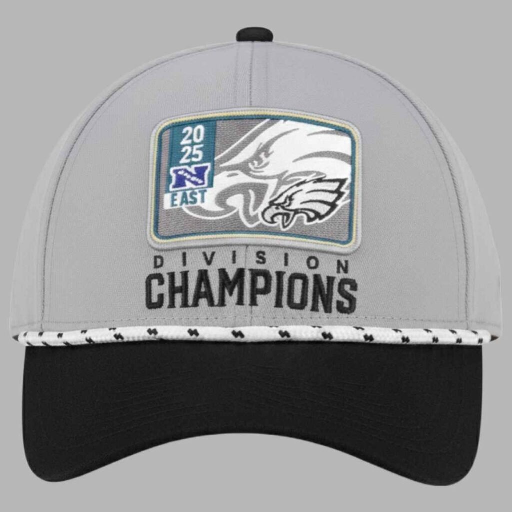 Eagles 2025 NFC East Division Champions Hat 1