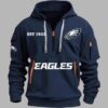 Eagles EST 1933 Quarter Zip Hoodie 2
