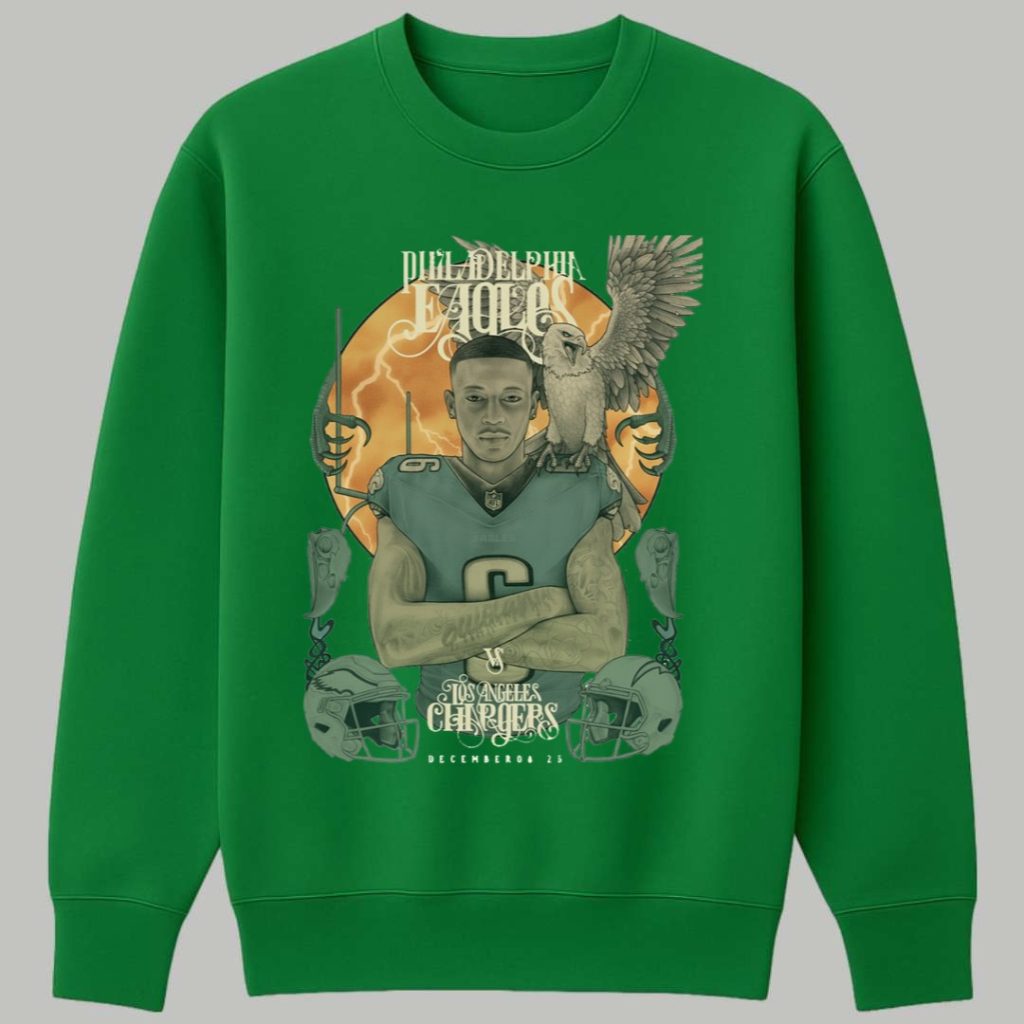 Eagles Vs Chargers December 08 25 Shirt 3