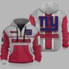 Giants Personalization 3D Half zip Hoodie 2