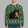 Gingerbread Cat Christmas Ugly Sweater 3 Gingerbread Cat Christmas Ugly Sweater 2