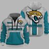 Jaguars Personalization 3D Half zip Hoodie 2