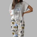 Lady Whistledown's Tea House Casual Pajama Set