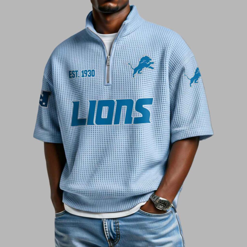 Lions EST 1930 Quarter Zip Shirt 3