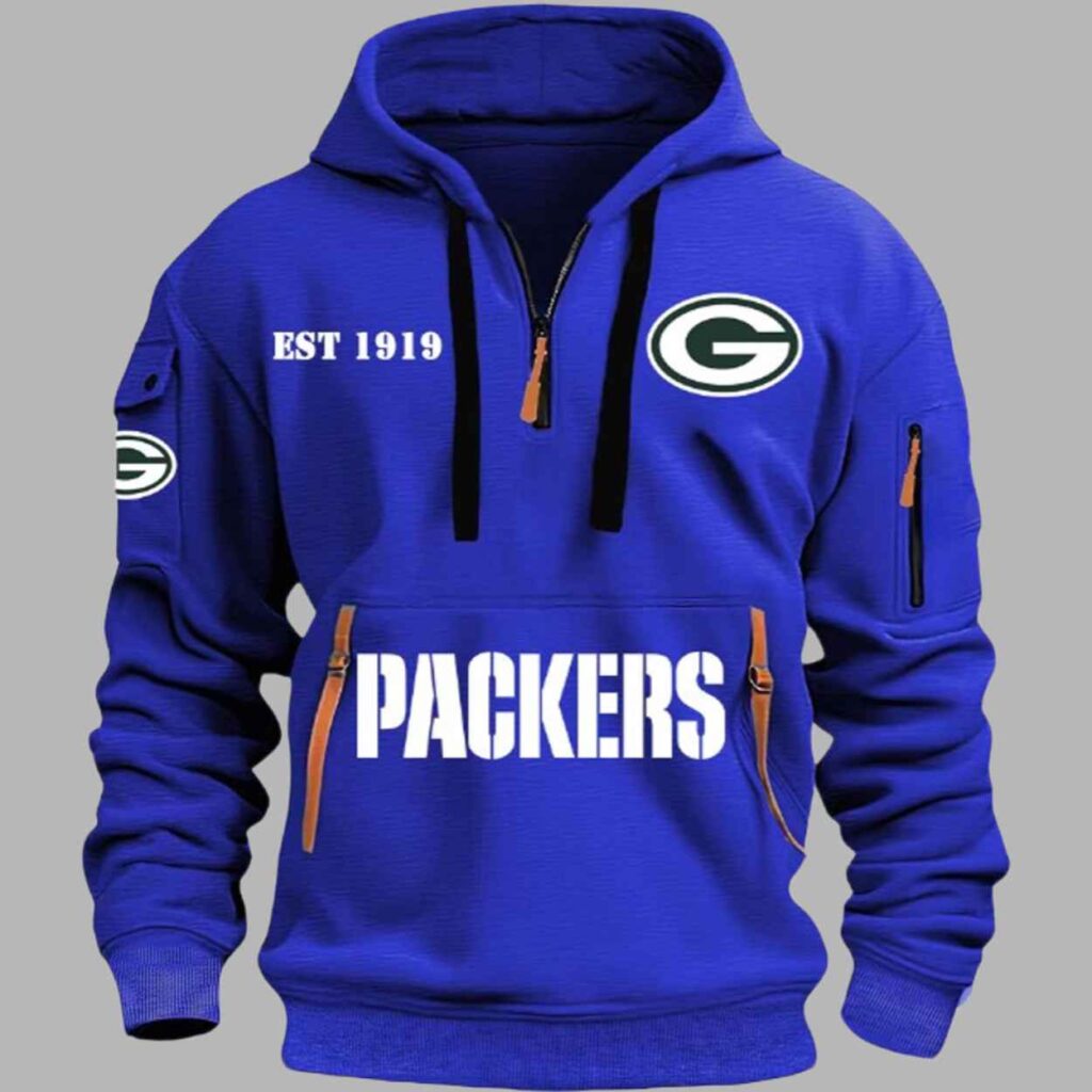 Packers EST 1919 Quarter Zip Hoodie 2