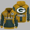 Packers Personalization 3D Half zip Hoodie 2