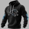 Panthers Football Waffle Hoodie 2
