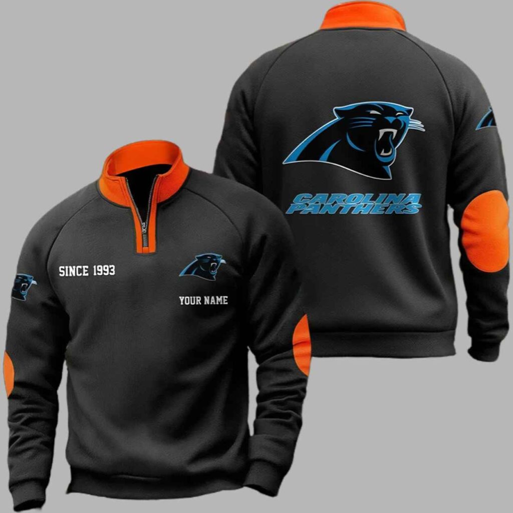 Panthers Since 1993 Quarter Collared Sweatshirt 2