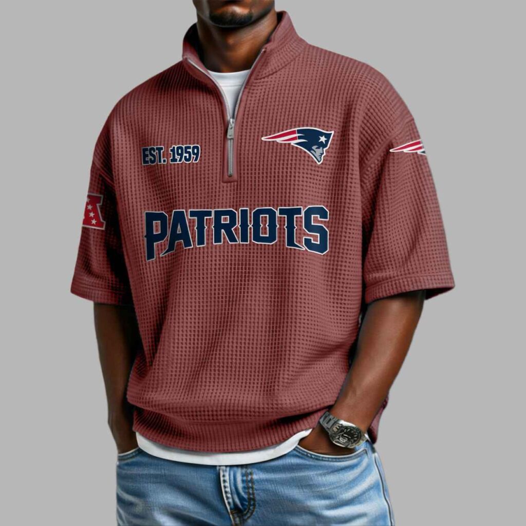 Patriots EST 1959 Quarter Zip Shirt 3