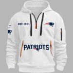 Patriots EST 1971 Quarter Zip Hoodie