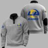 Rams Since 1936 Quarter Collared Sweatshirt 7 Rams Since 1936 Quarter Collared Sweatshirt 1