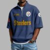 Steelers EST 1933 Quarter Zip Shirt 2