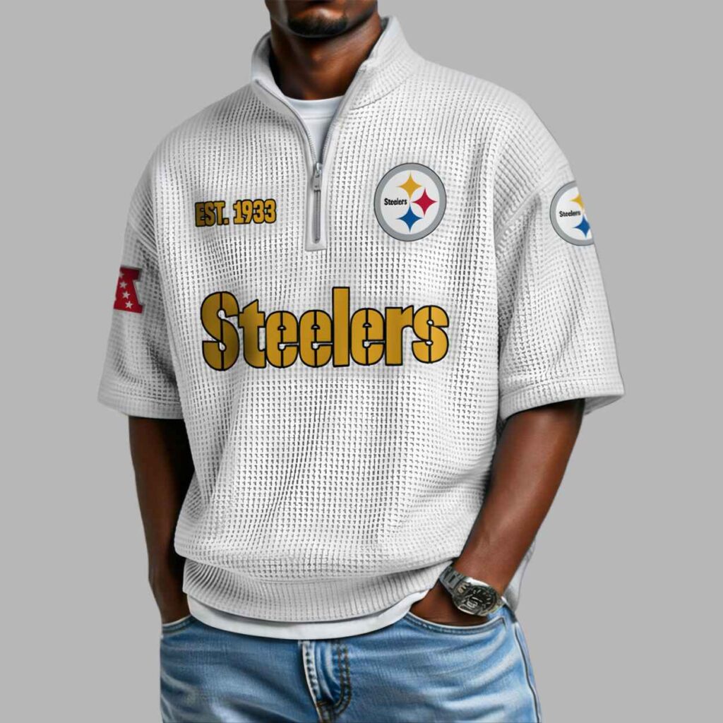 Steelers EST 1933 Quarter Zip Shirt 3